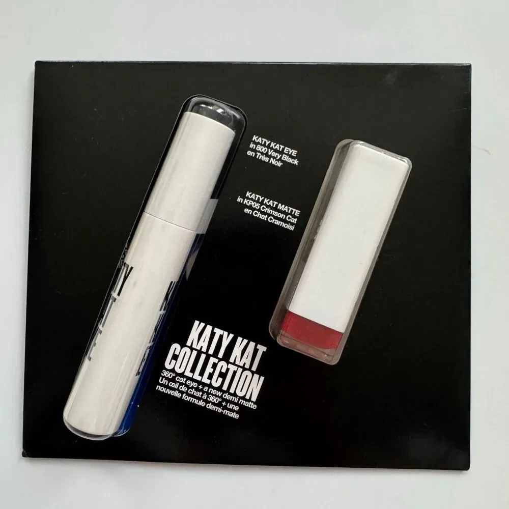 NEW Katy Perry X Covergirl Collection 800 Very Black KP05 Crimson Cat Lipstick